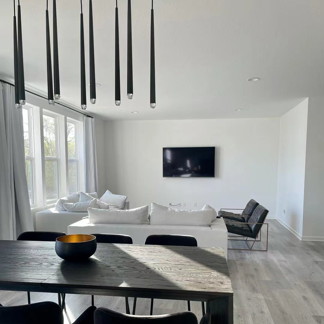 Aquitaines Modern Linear Chandelier 72"