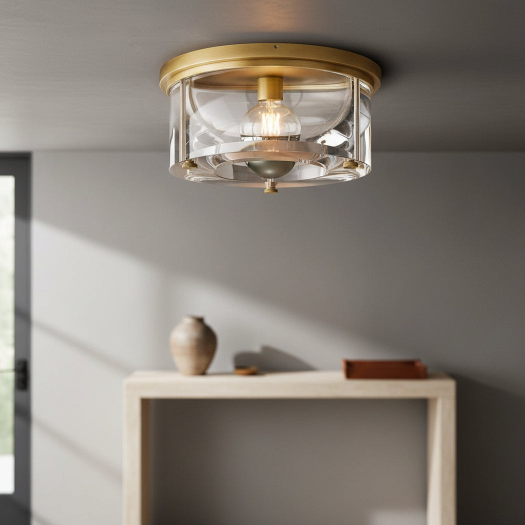 Saviles Modern Round Flushmount 10"/12"/14"