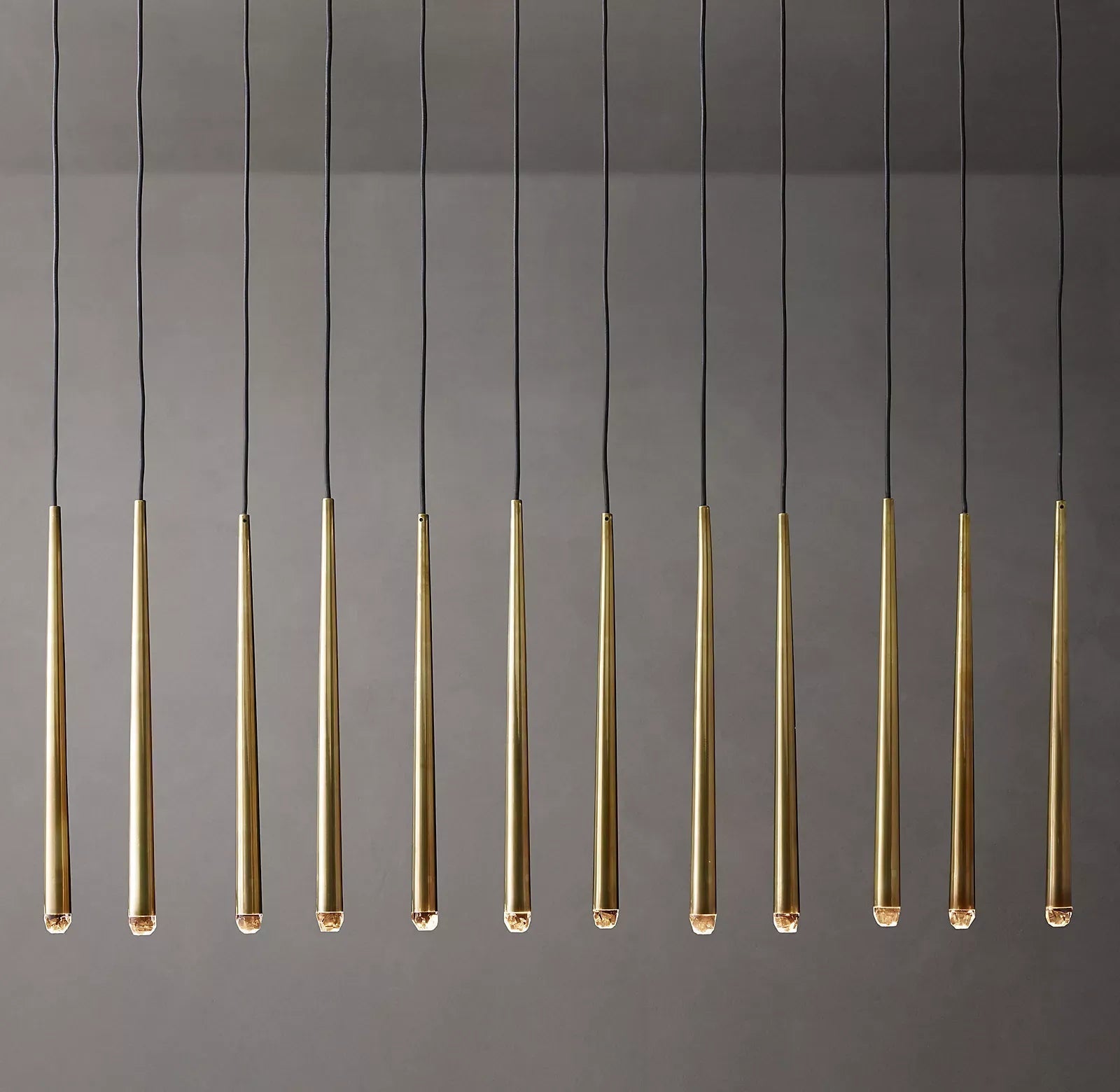 Aquitaines Modern Linear Chandelier 60"