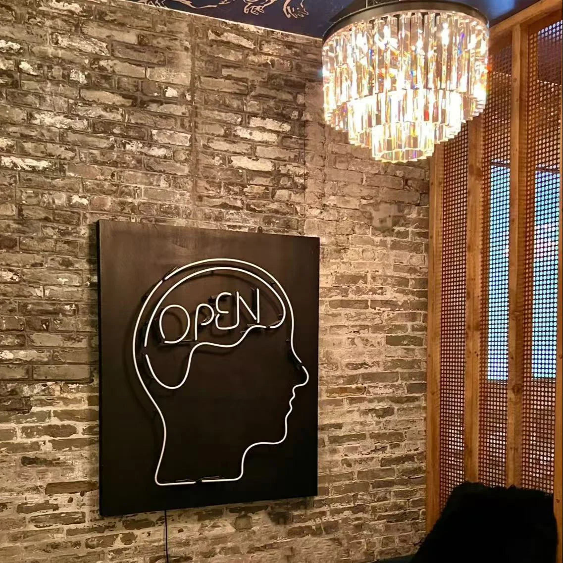 1920s Odeon Multi-tier Crystal Flushmount Chandelier 20“