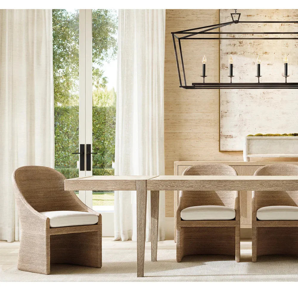 19th Century English Openwork Rectangular Chandelier 72"