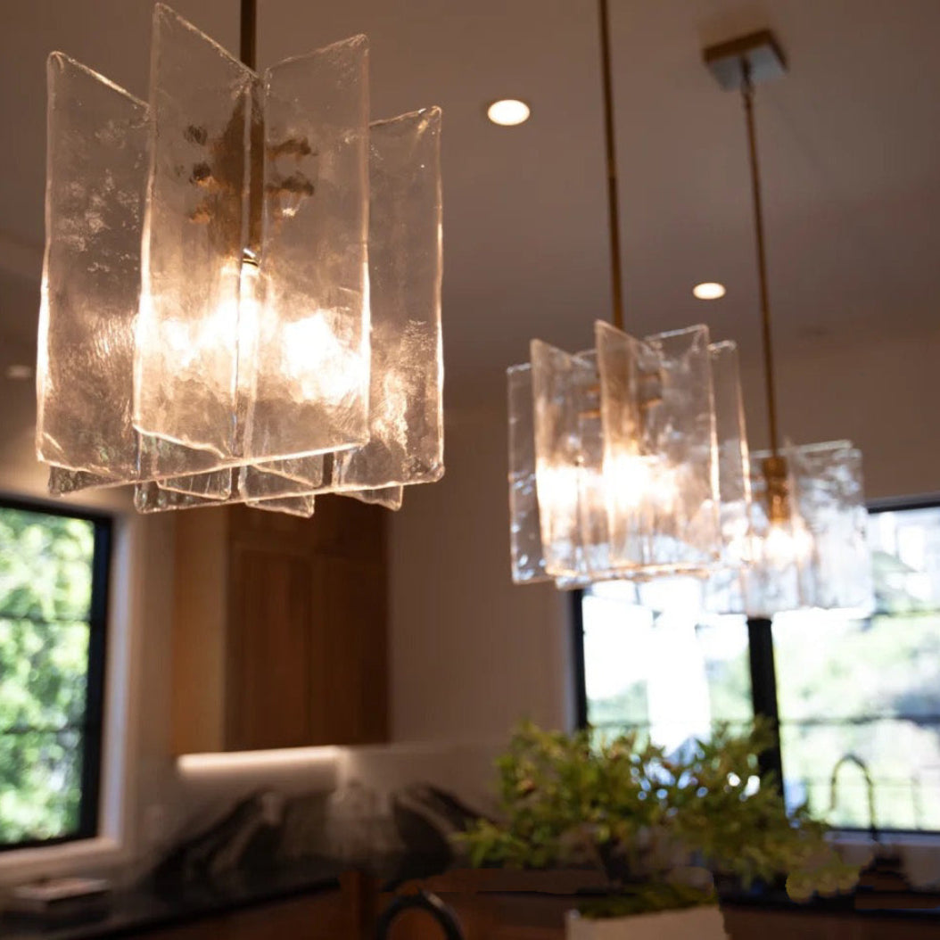 Lattice Modern Pendant H13"