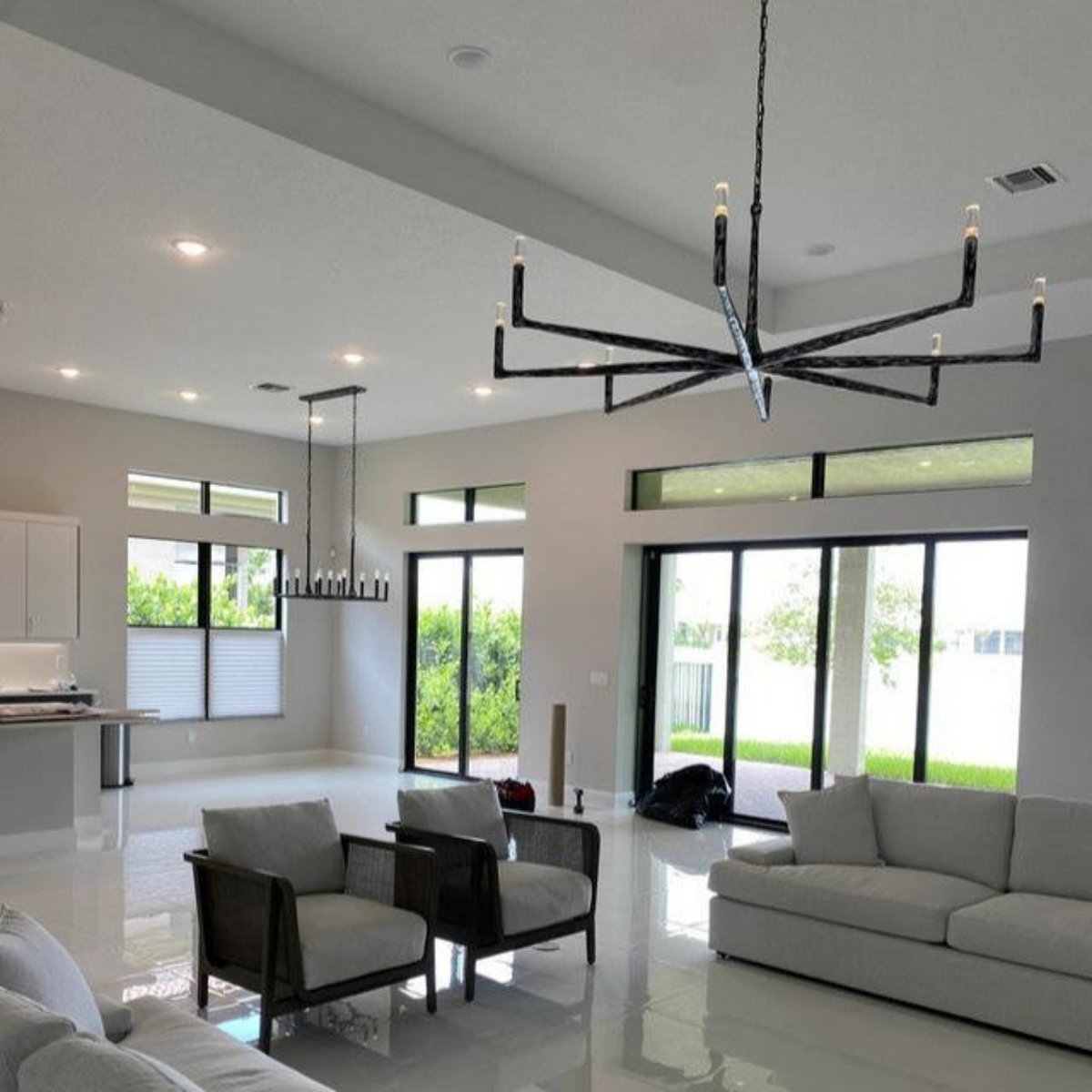 Thaddeus Round Chandelier 72'', For Living Room