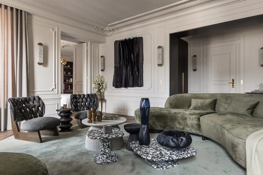 Modern Ghost Alabaster Wall Sconce