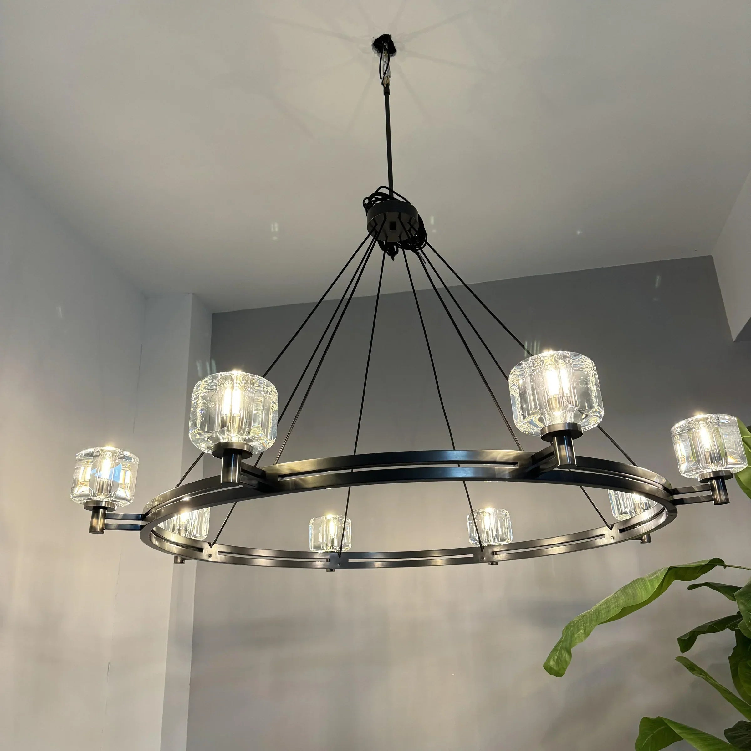 Demaret Modern Round Chandelier 48"