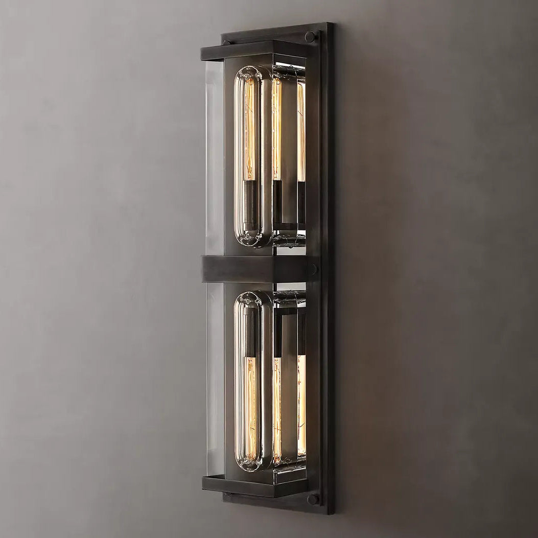 Saviles Modern Rectangular Linear Wall Sconces