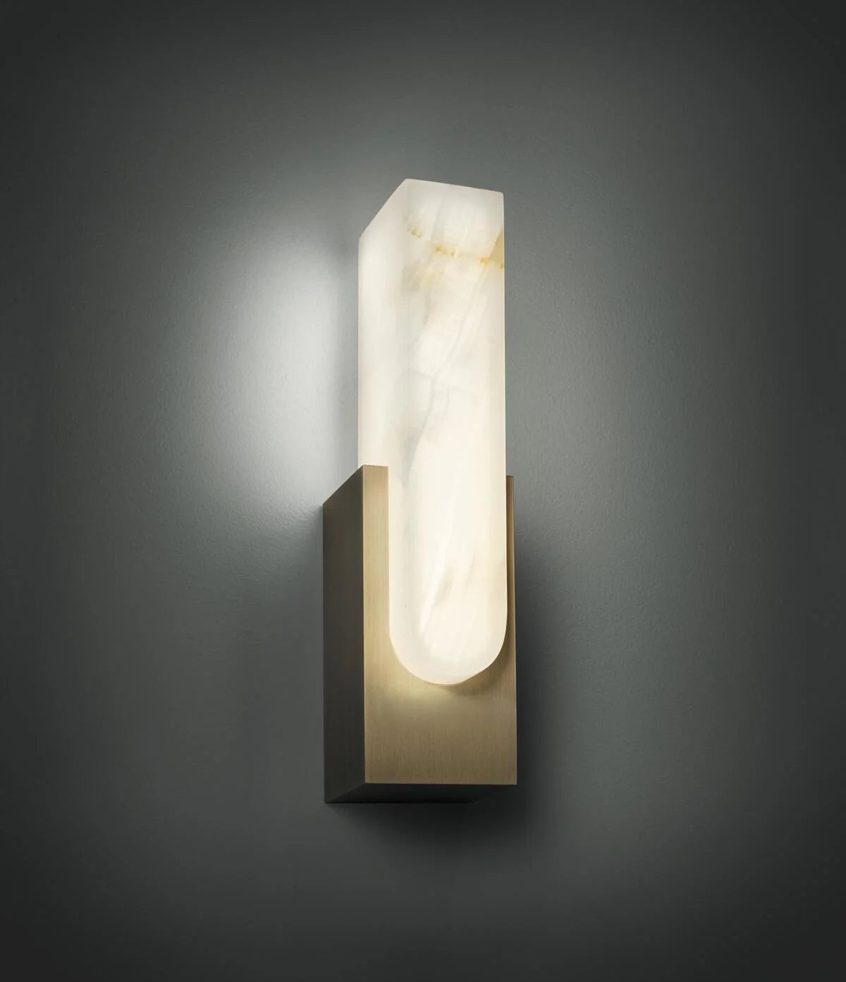 Modern Agatha Alabaster Sconce