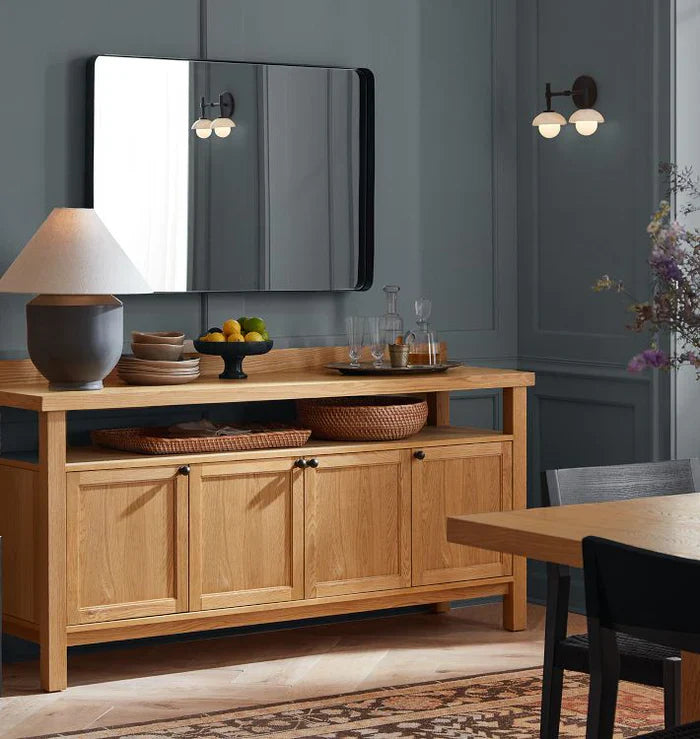 Modern Alabaster Shade Greenwich Double Wall Sconce