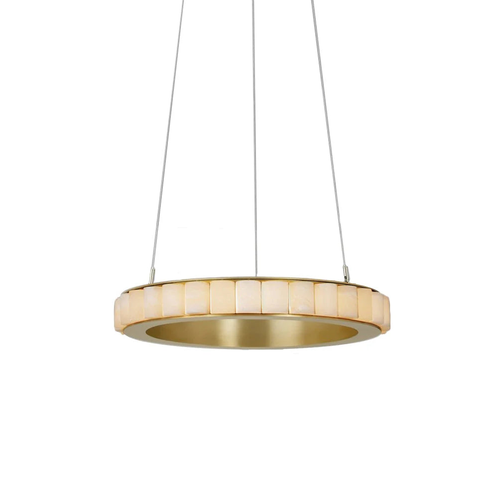 Modern Avalon Alabaster Chandelier