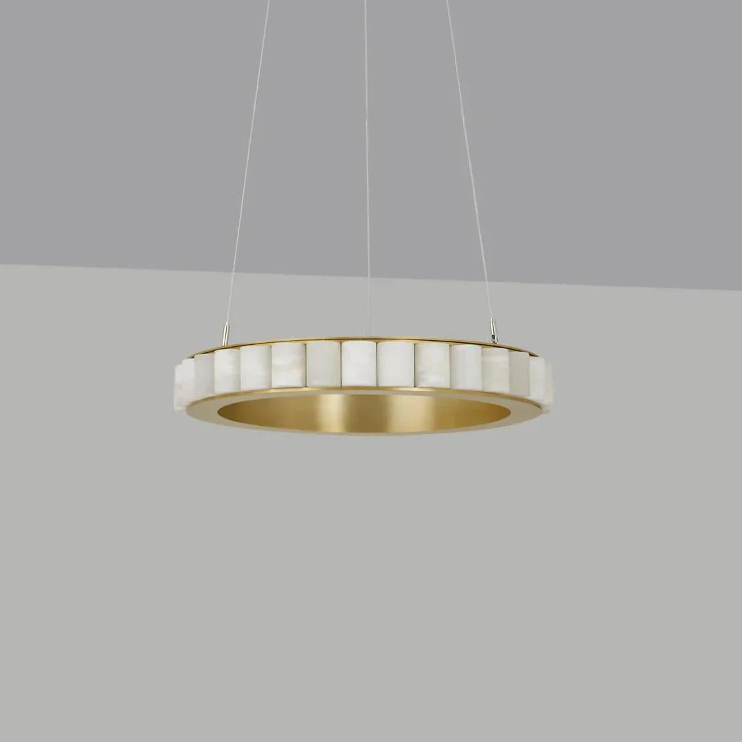 Modern Avalon Alabaster Chandelier