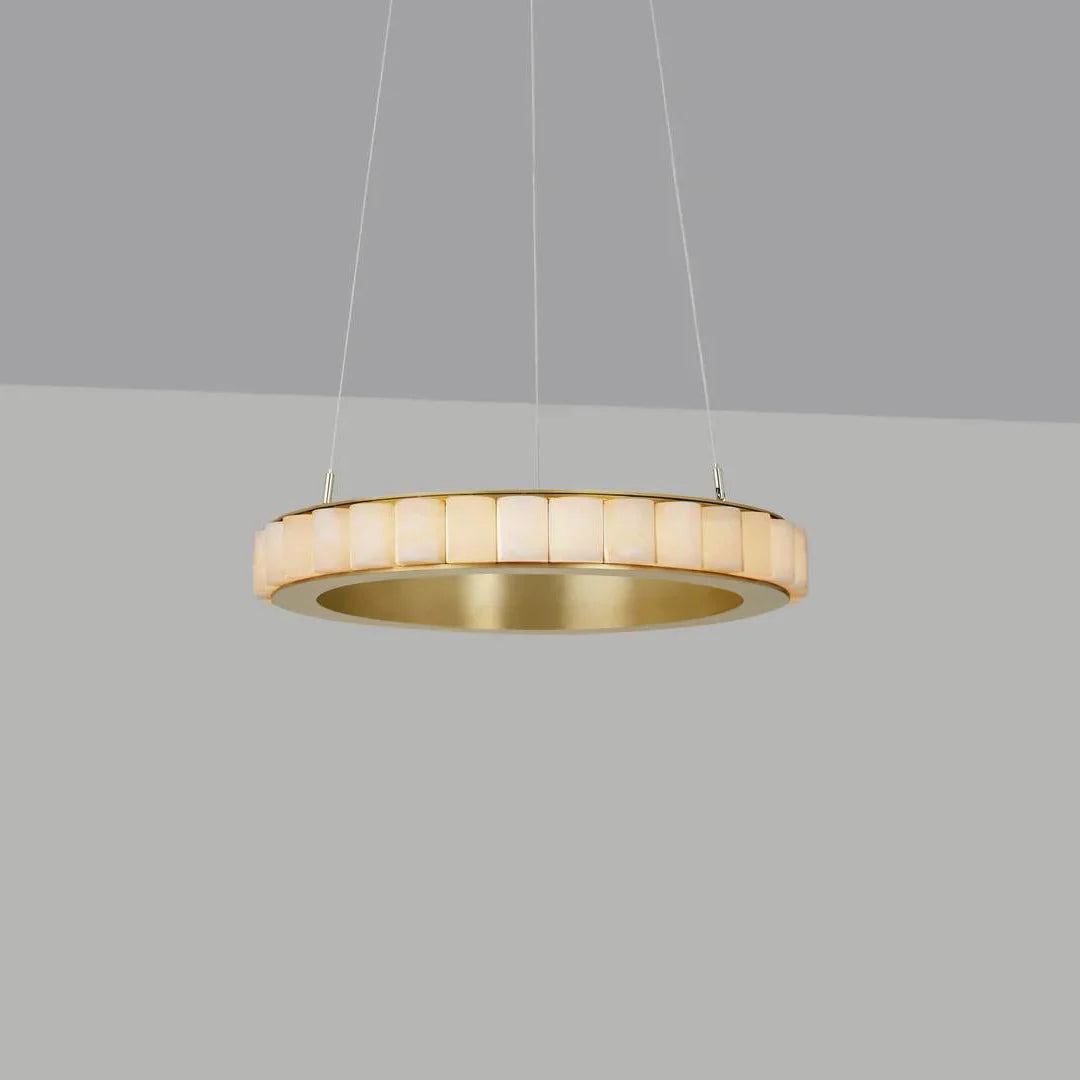 Modern Avalon Alabaster Chandelier
