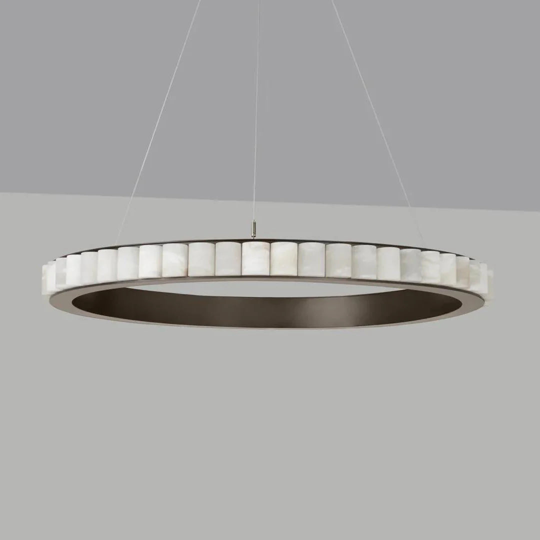 Modern Avalon Alabaster Chandelier