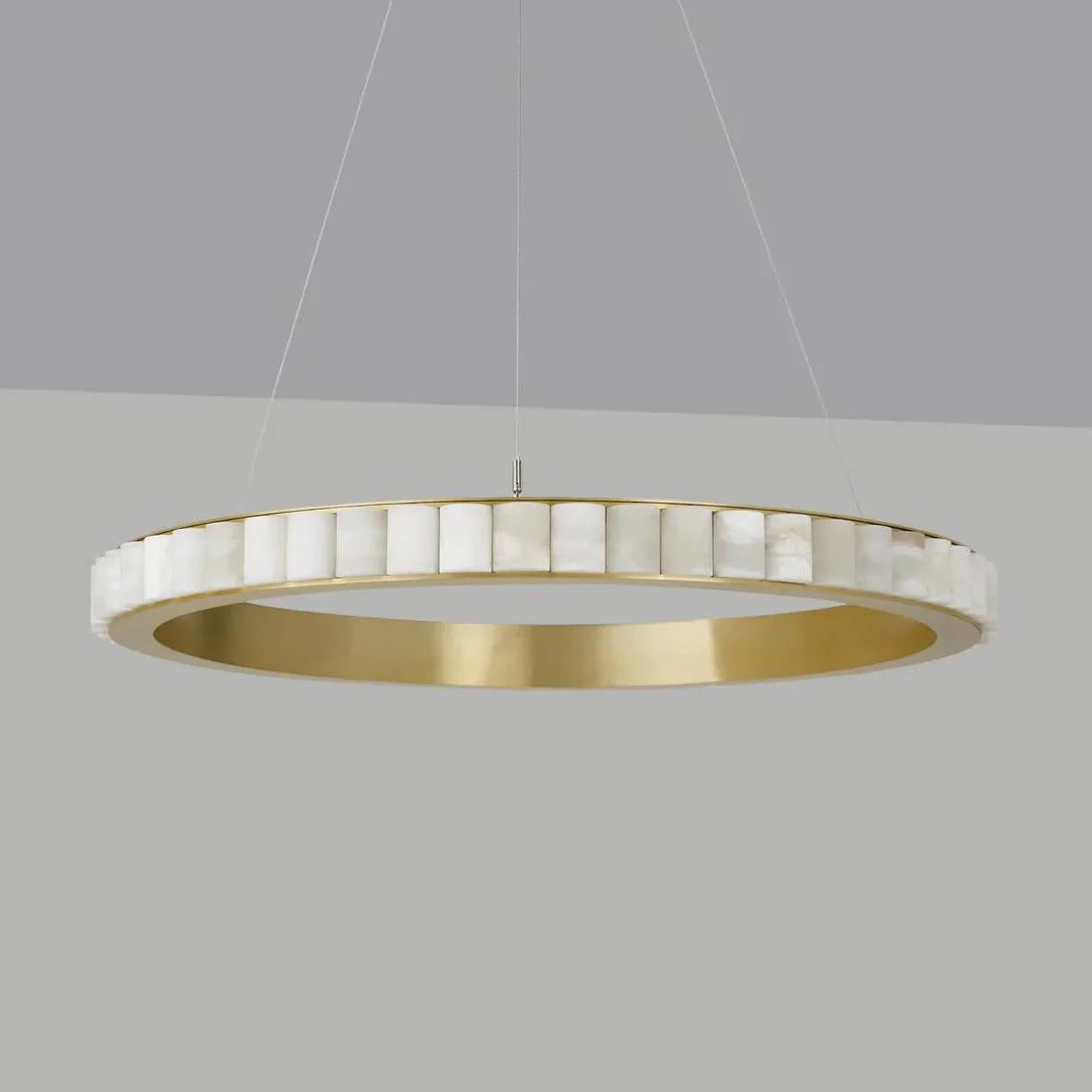 Modern Avalon Alabaster Chandelier