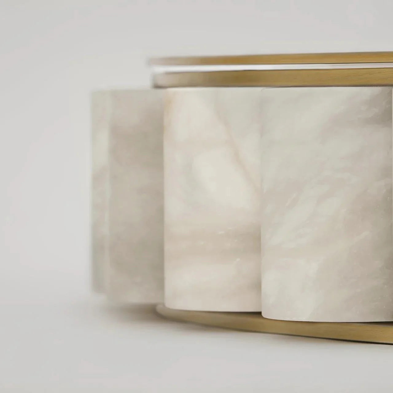 Modern Avalon Alabaster Chandelier