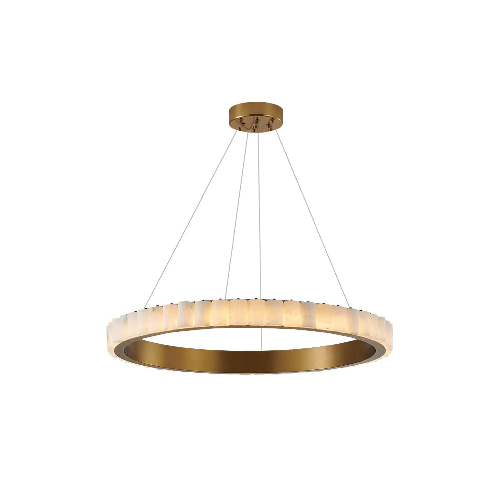 Modern Avalon Alabaster Chandelier