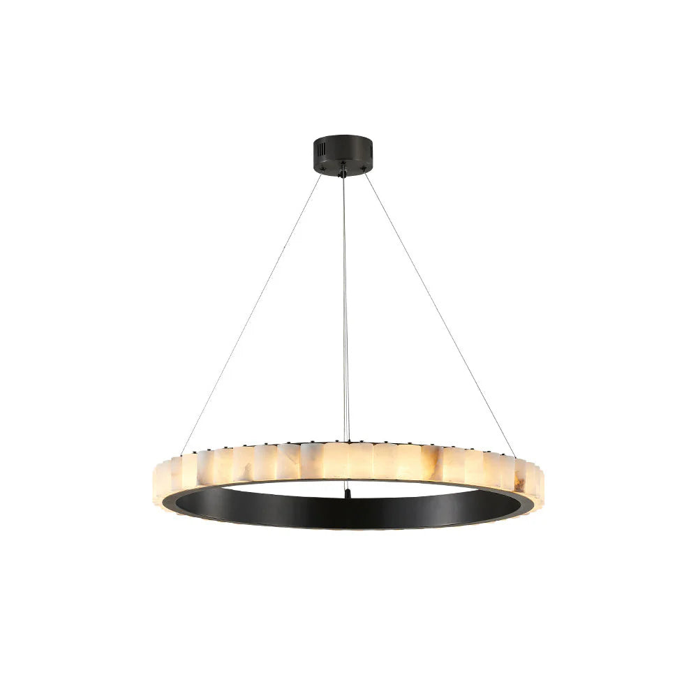 Modern Avalon Alabaster Chandelier