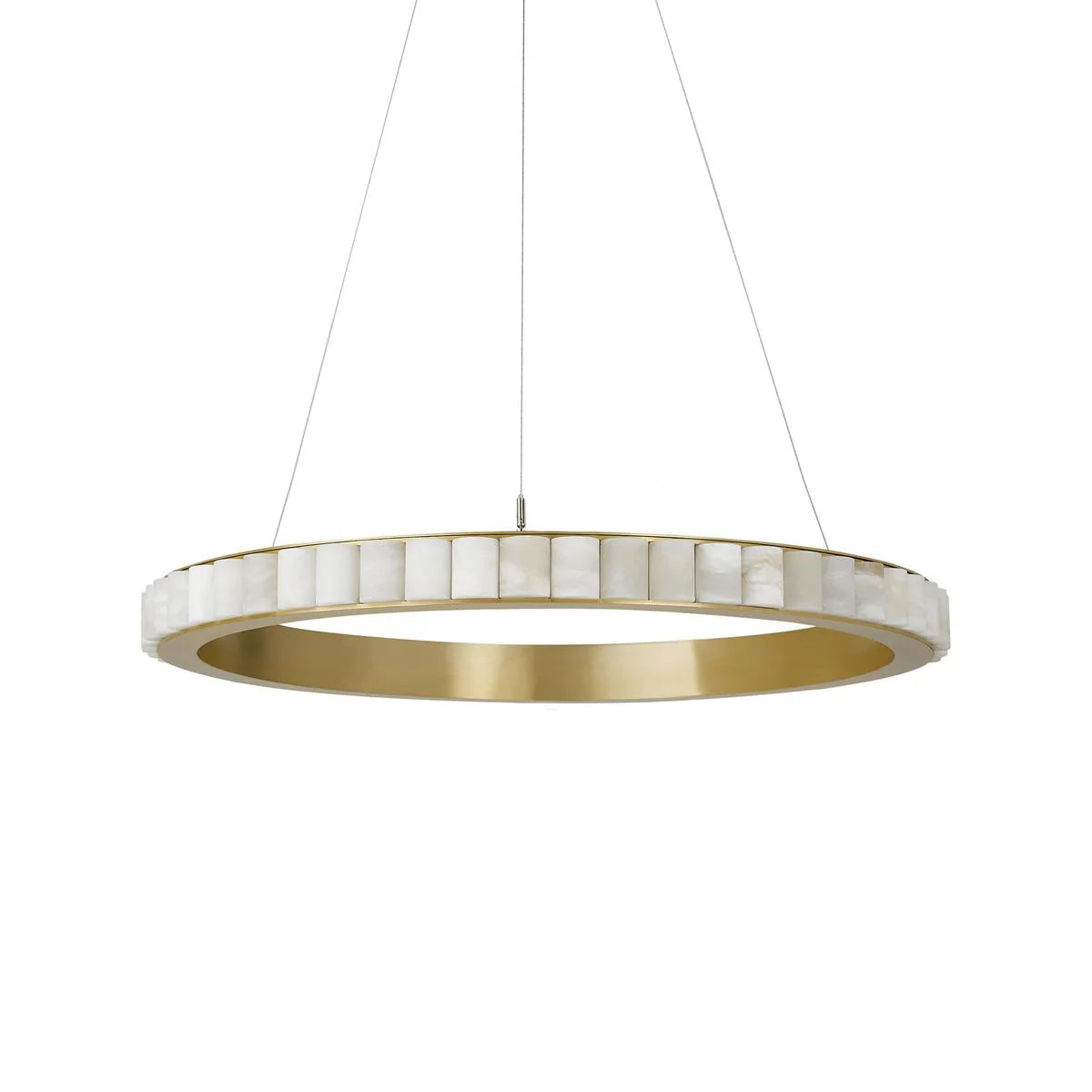 Modern Avalon Alabaster Chandelier