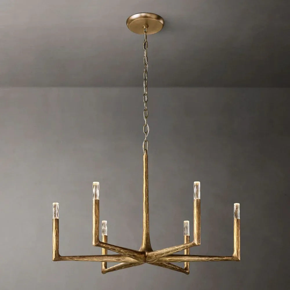 Thaddeus Round Chandelier 36'', For Living Room