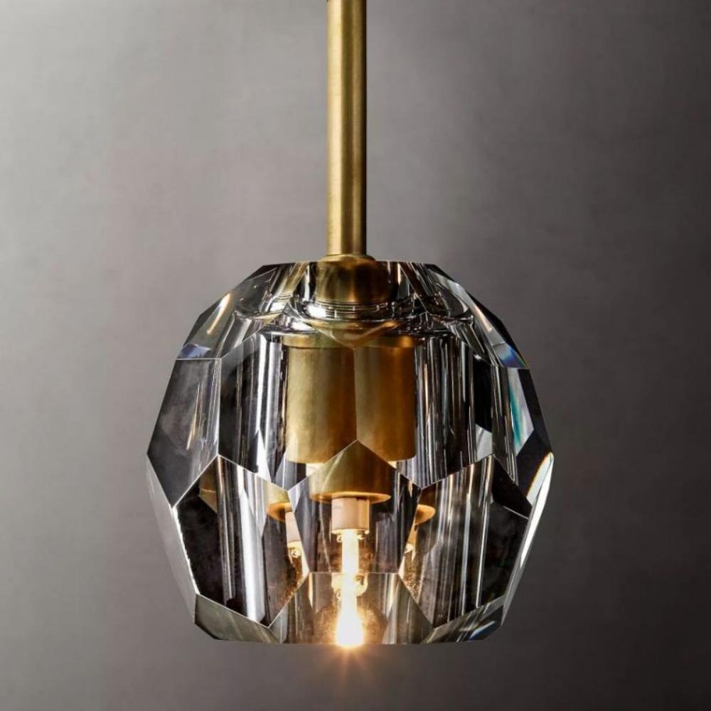 Boule De Modern Smoke Cord Pendant