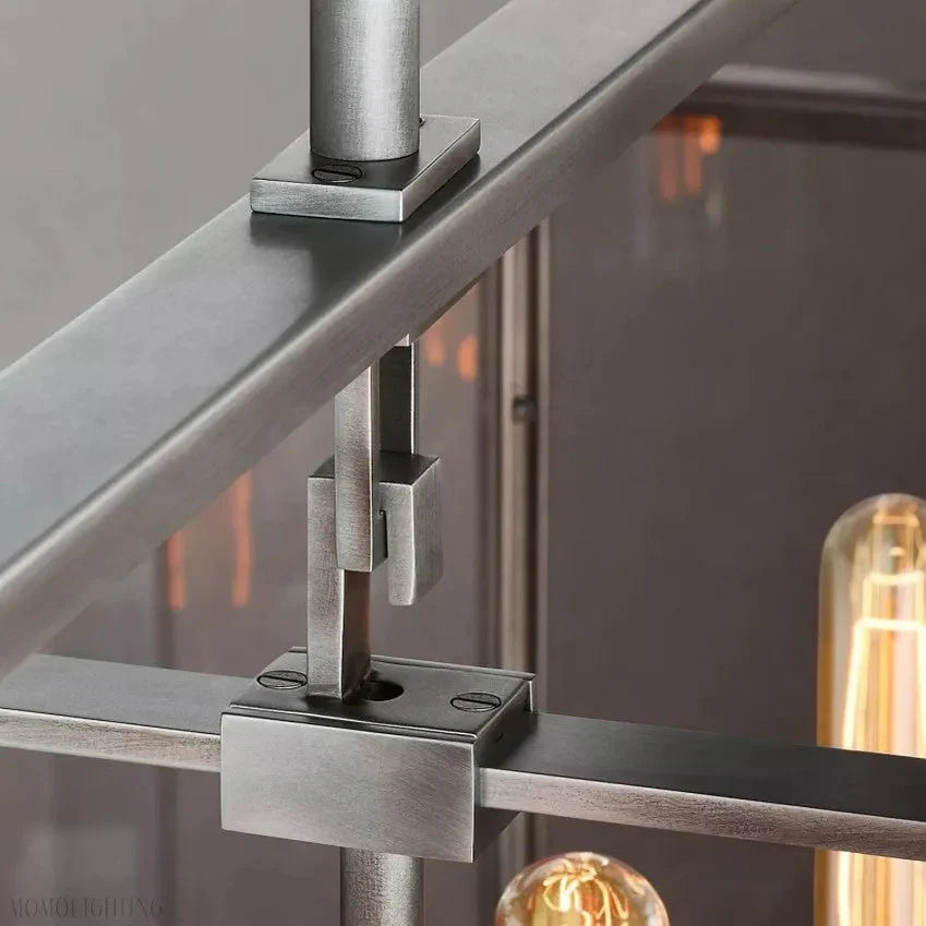 Beckmans Modern Rectangular Chandelier 54"