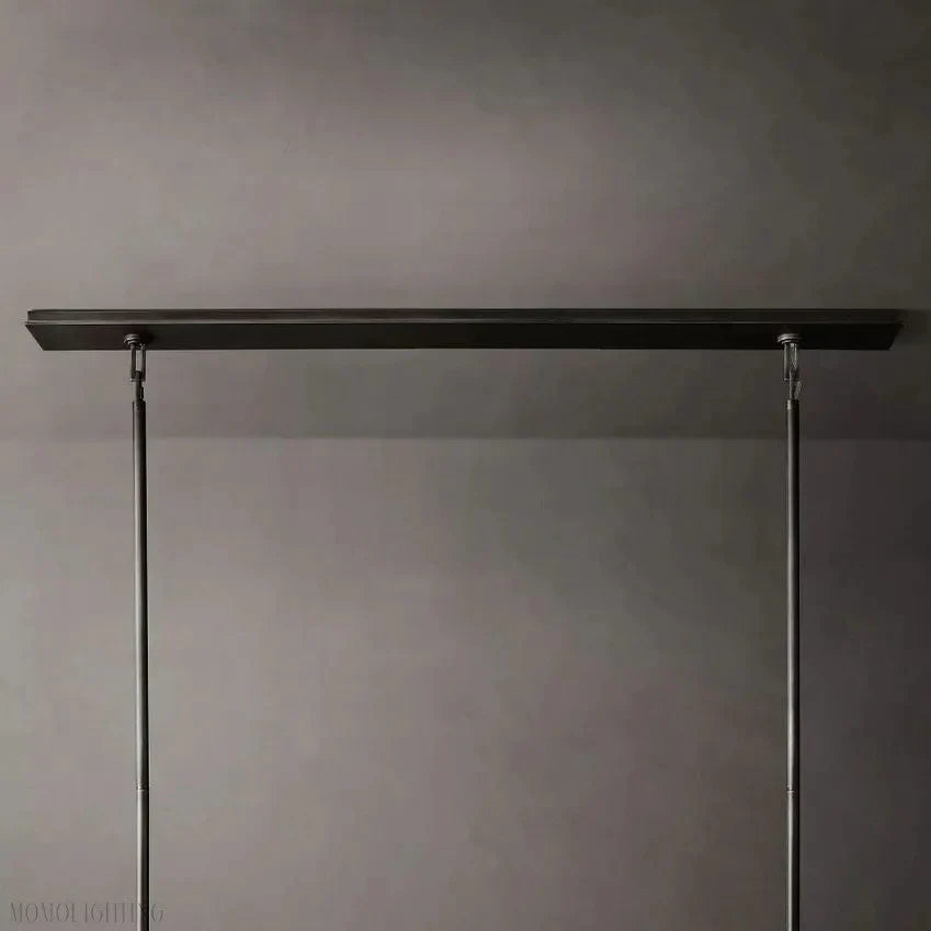 Beckmans Modern Rectangular Chandelier 72"
