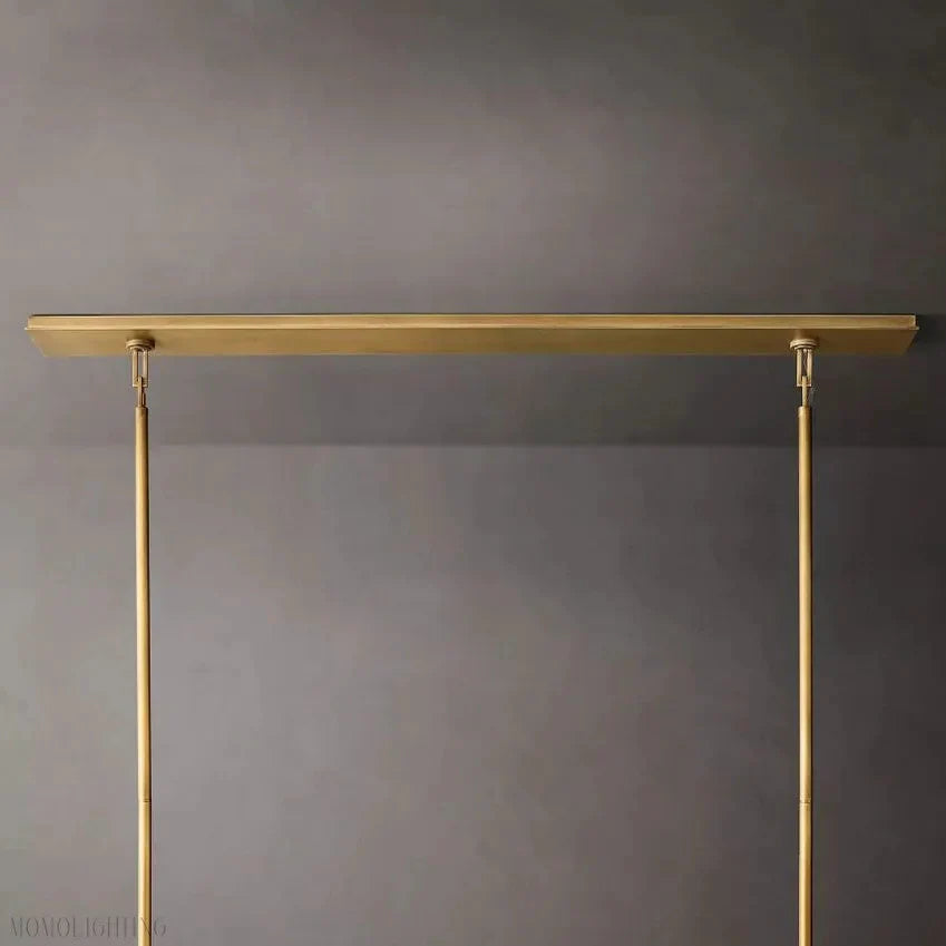 Beckmans Modern Rectangular Chandelier 72"