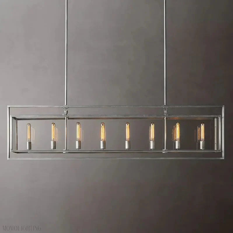 Beckmans Modern Rectangular Chandelier 72"