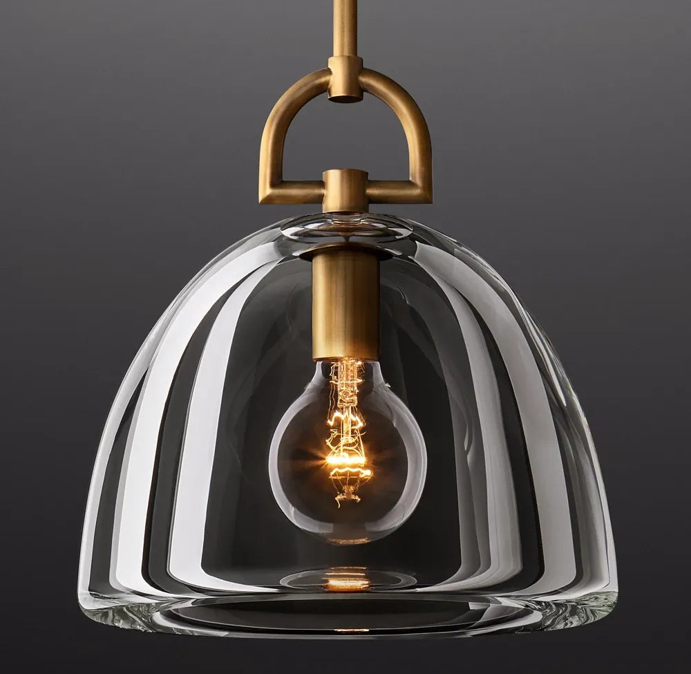 Hemisphere Dome Pendant 7“