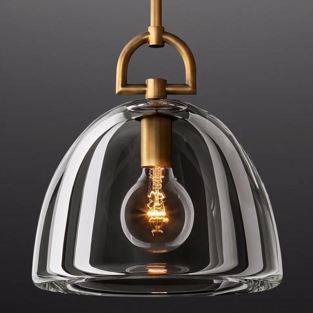 Hemisphere Dome Pendant 7“