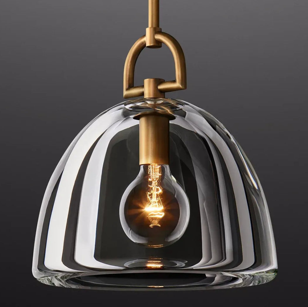 Hemisphere Dome Pendant 14"