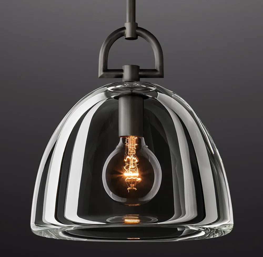 Hemisphere Dome Pendant 14"