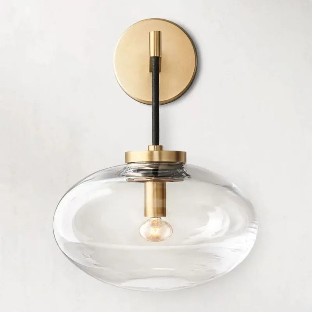 Cabrette Clear Wall Sconce