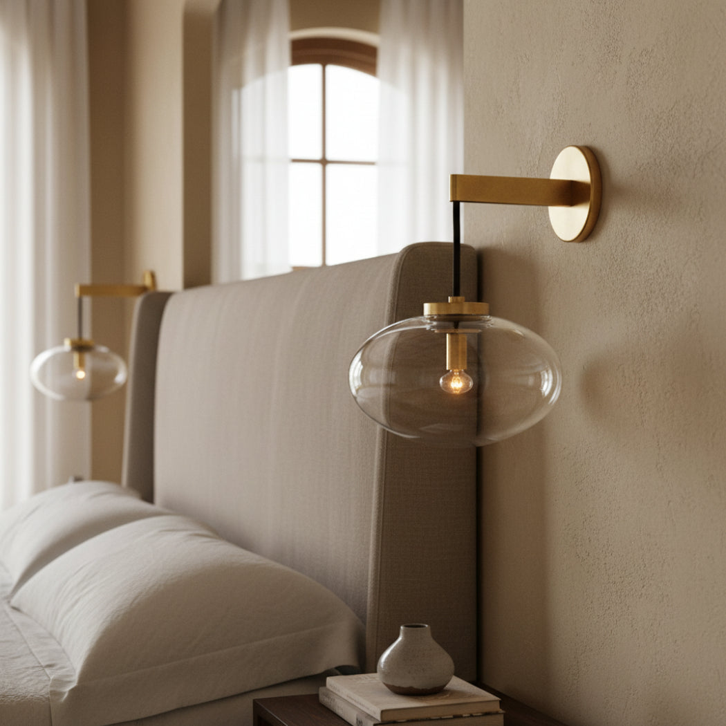 Cabrette Clear Wall Sconce