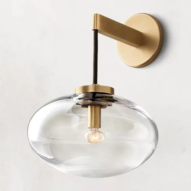 Cabrette Clear Wall Sconce