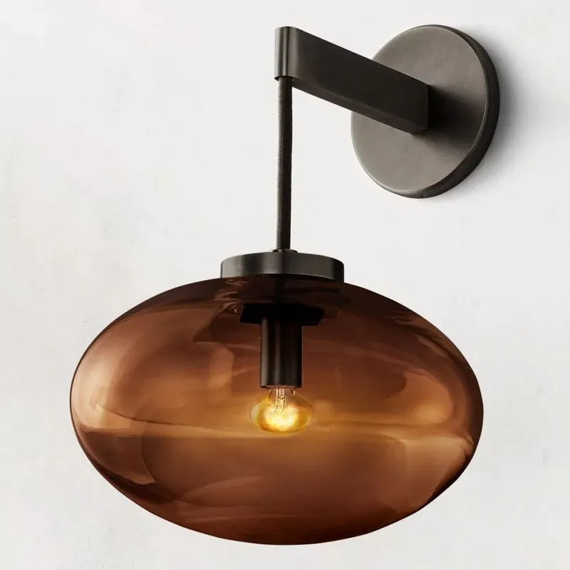 Cabrette Amber Wall Sconce