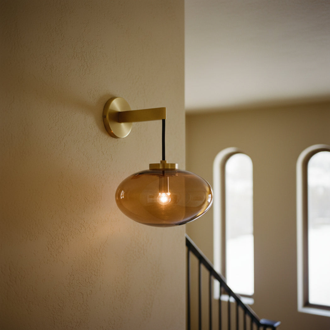 Cabrette Amber Wall Sconce