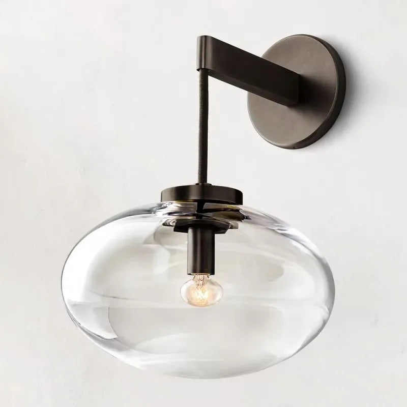 Cabrette Clear Wall Sconce