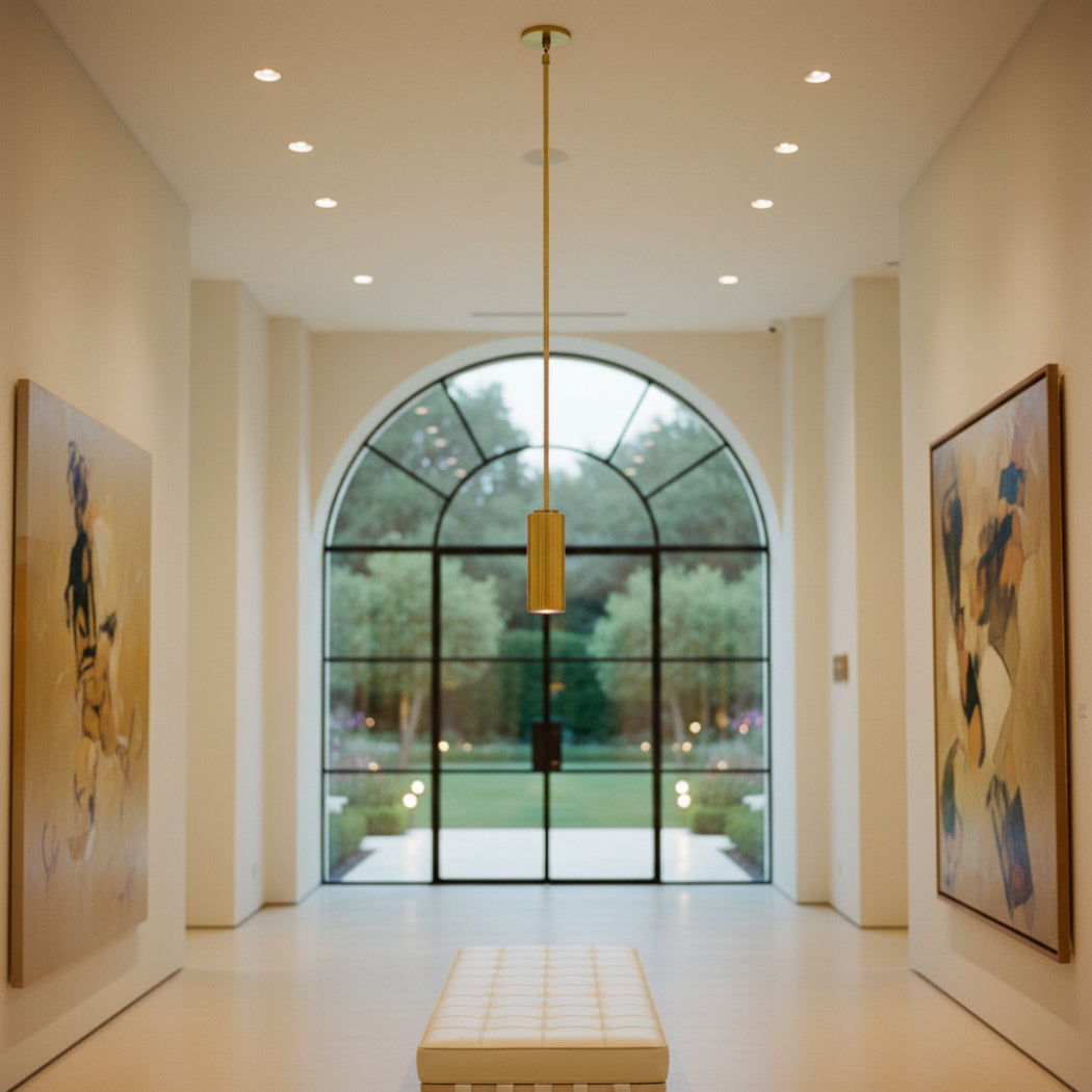 Champeaux Modern Pendant 4"D