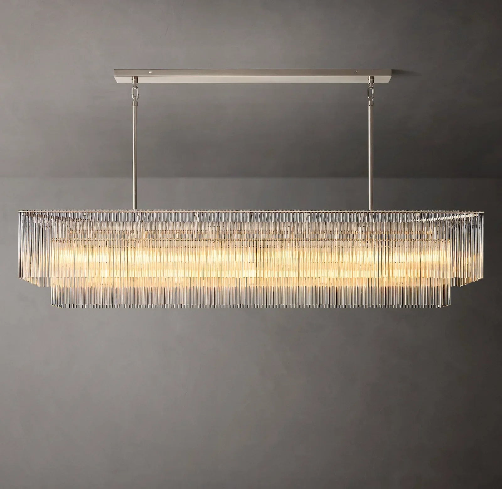 Amadeo Modern Rectangular Chandelier 72''