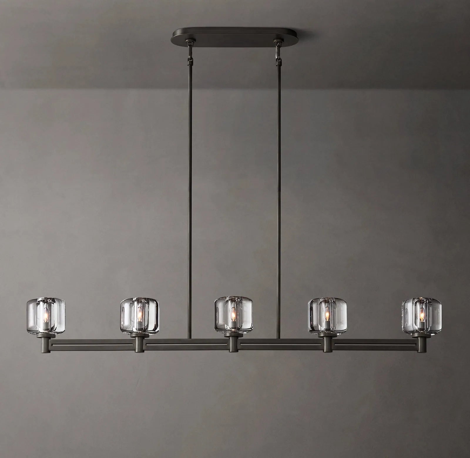 Demaret Modern Linear Chandelier 54"