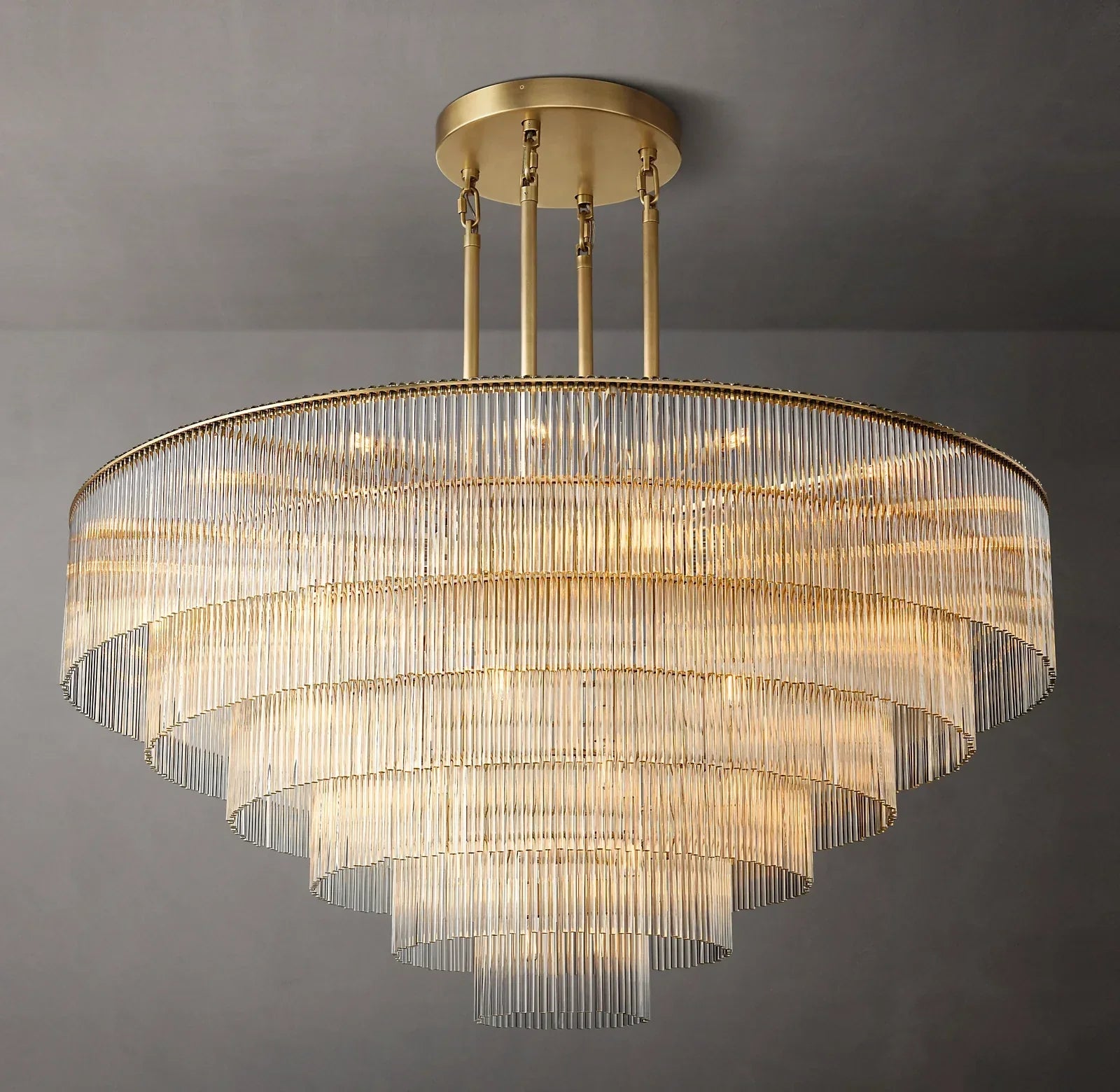 Amadeo Modern Round Chandelier 60"
