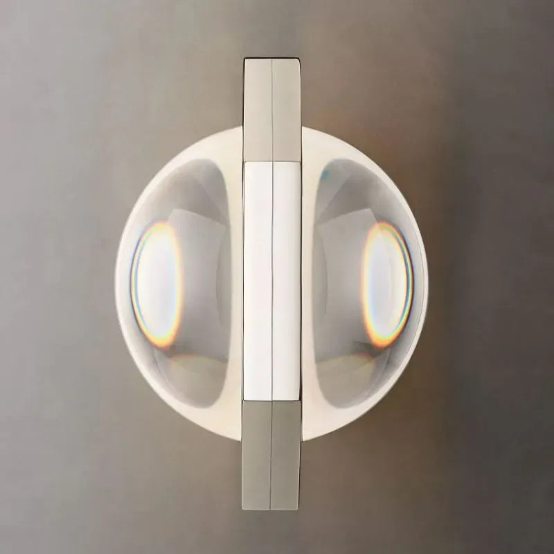 Eclatant Modern Crystal Ball Wall Sconce