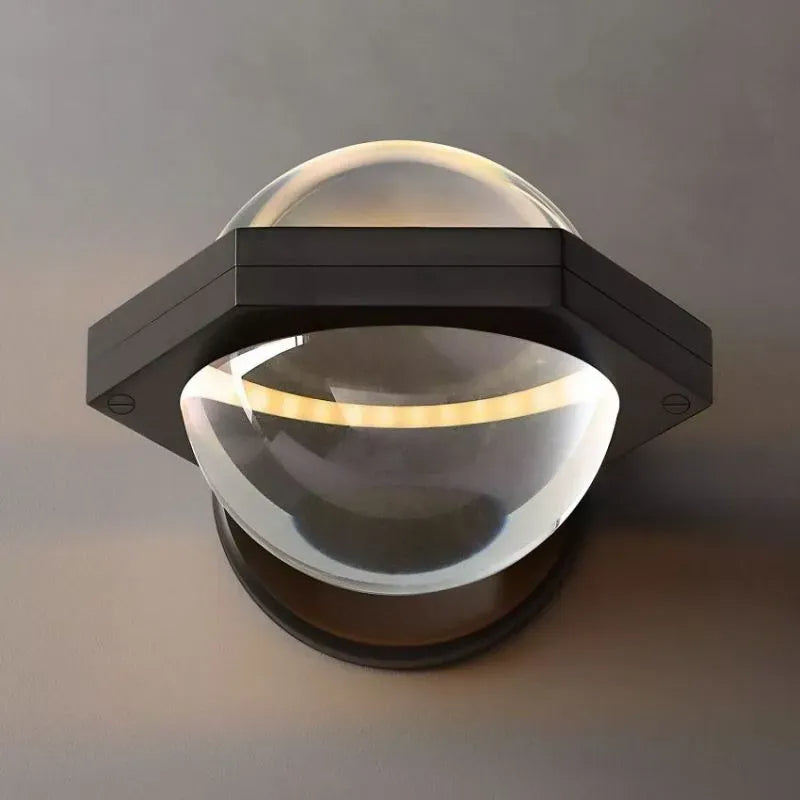 Eclatant Modern Crystal Ball Wall Sconce