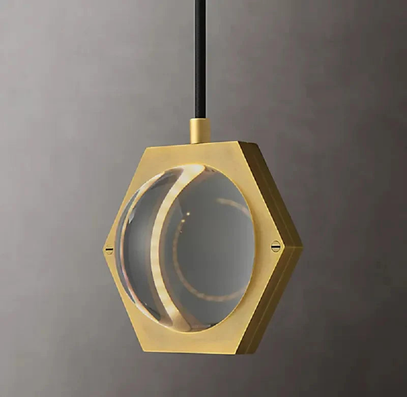Eclatant Modern Crystal Pendant Light
