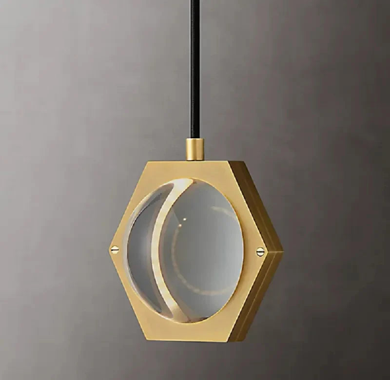 Eclatant Modern Crystal Pendant Light