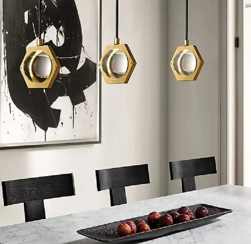 Eclatant Modern Crystal Pendant Light