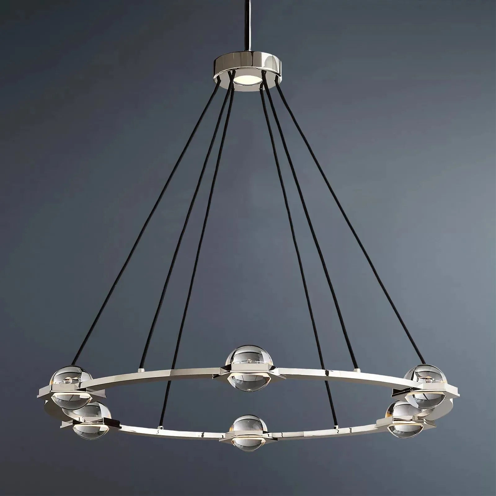 Eclatant Modern Crystal Round Chandelier 36"