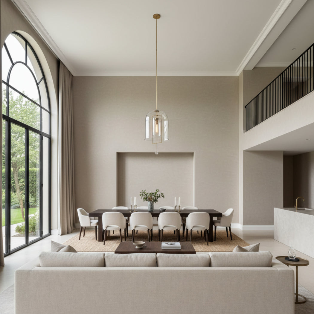 Fulcrum Utilitaire Grand Modern Pendant Light 32"
