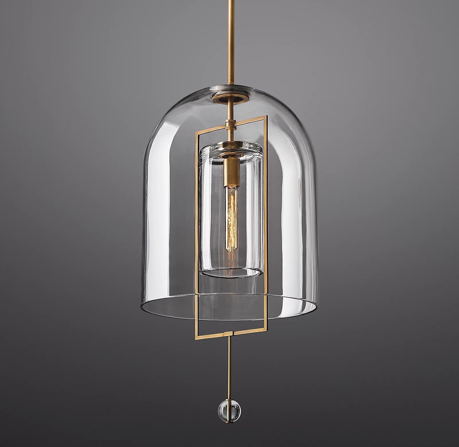 Fulcrum Utilitaire Grand Modern Pendant Light 32"