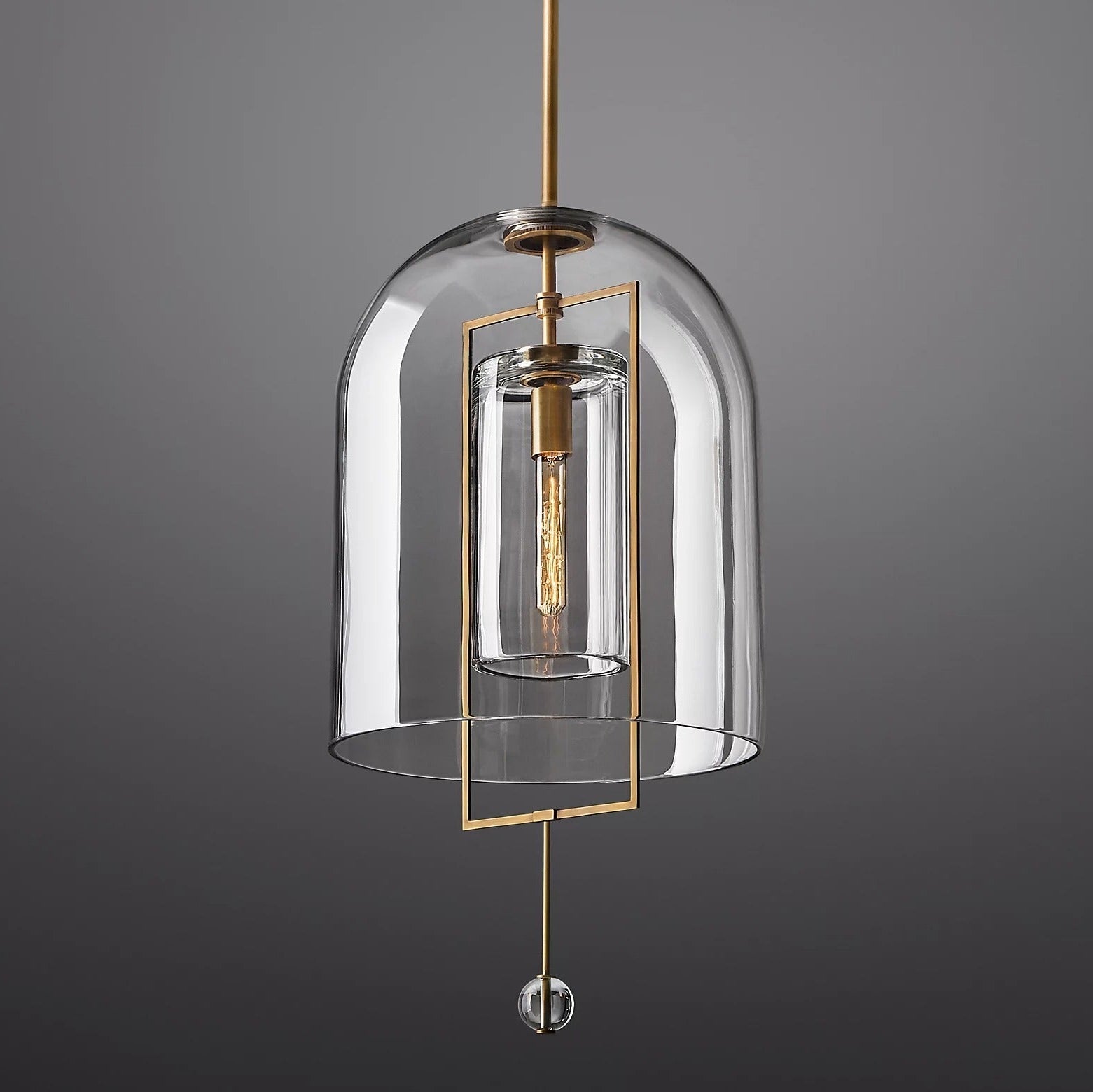 Fulcrum Utilitaire Grand Modern Pendant Light 32"